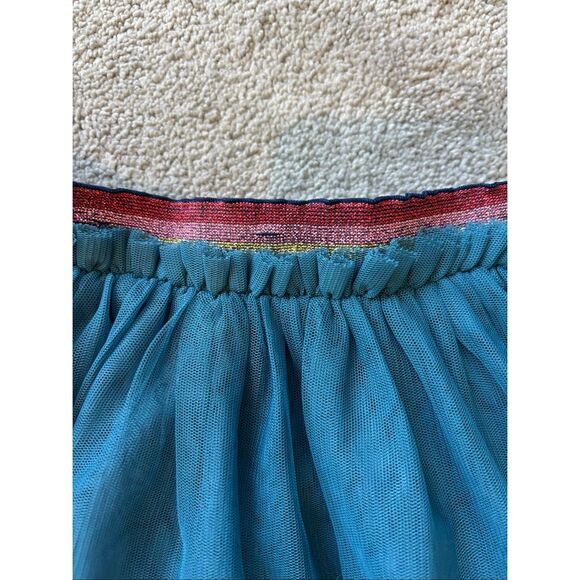 Mini Boden tulle sequin heart skirt, 5/6yrs $76 A43 - Picture 4 of 6